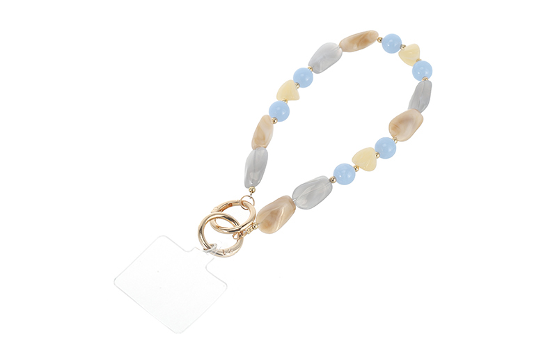 Soft Blue Telefoonbandje Nellie in gebruik