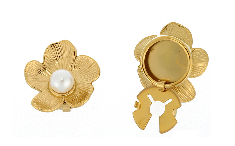 Pearl Flower Knopen Clips Lois – afbeelding 2