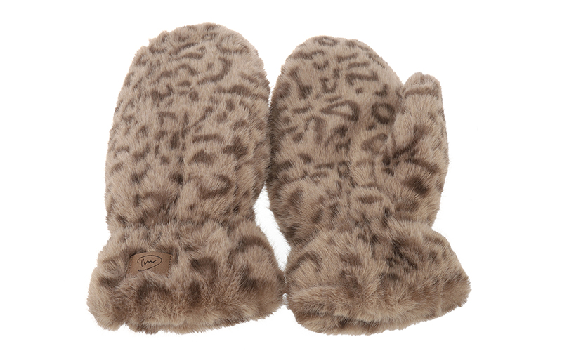 Handschoenen Chatel taupe panter