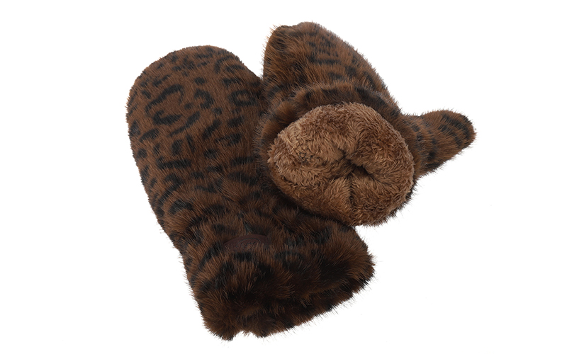 Handschoenen Chatel browny panter in use