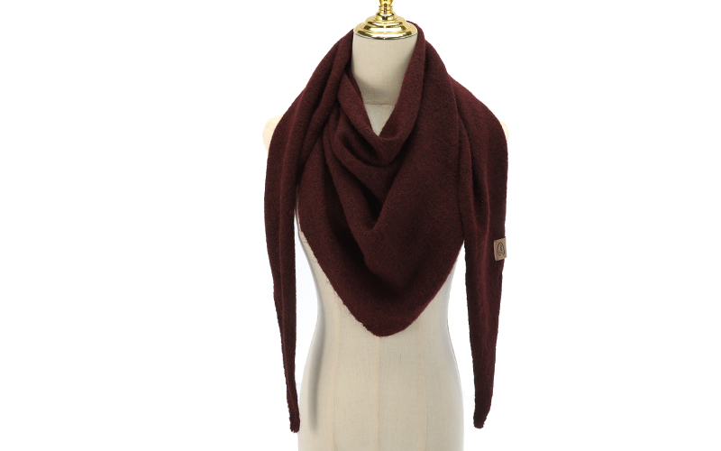 Burgundy Sjaal Solden