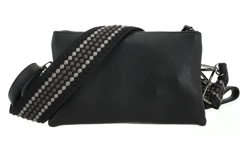 Black New York Schoudertasje – afbeelding 3