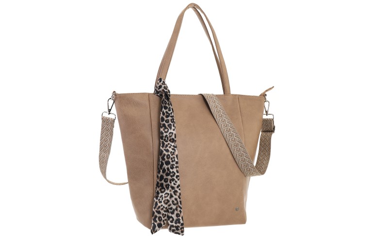 Khaki Shopper Macon in gebruik