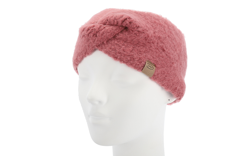 Cache-Oreilles Salzburger Vintage Pink en situation