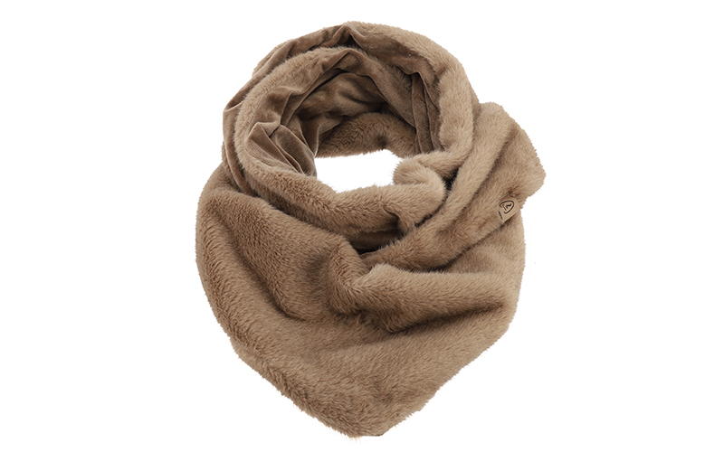 Écharpe Legno taupe en situation