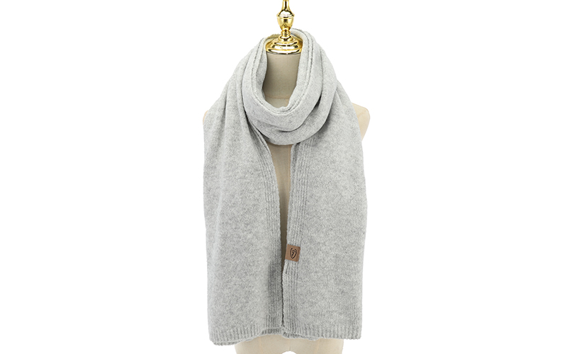 Écharpe Flachau gris clair