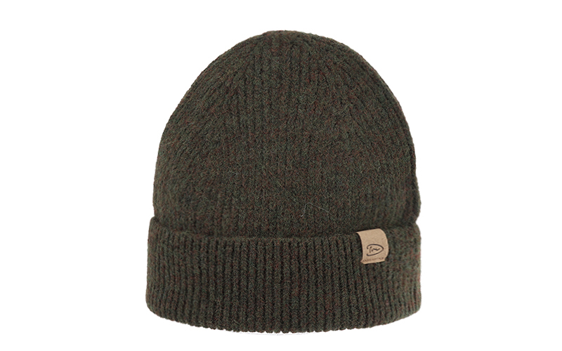 Bonnet Fargo vert foncé