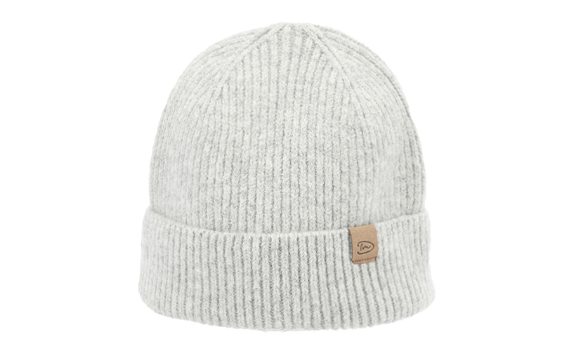 Bonnet Fargo gris clair