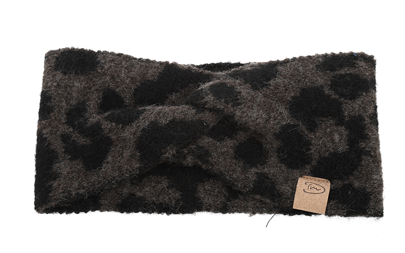 Browny Leopard Headband Ivalo