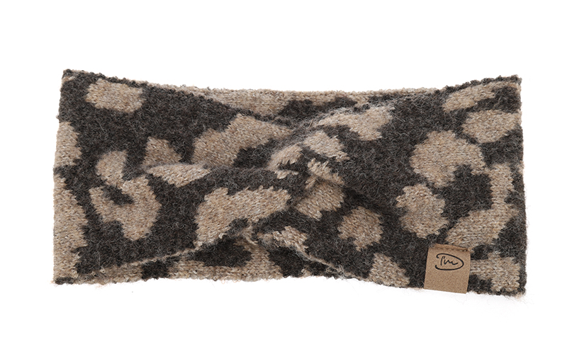Taupe Leopard Headband Ivalo