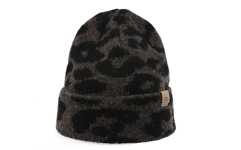 Bonnet léopard Astana Browny