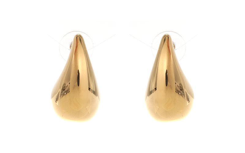 Boucles d'oreilles Josje Golden en situation