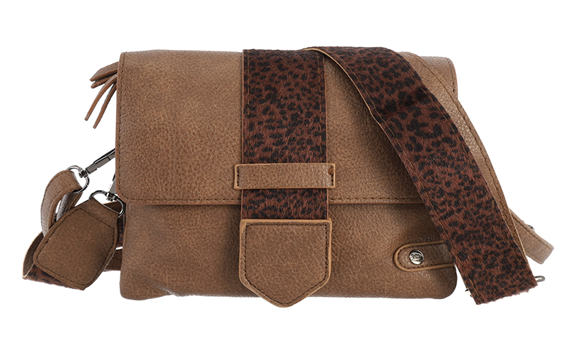 Sac bandoulière Minot camel