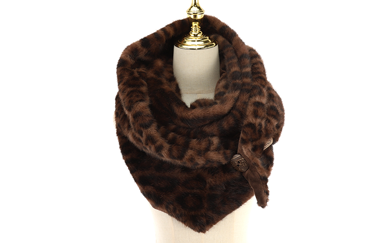 Panter Brown sjaal Legno