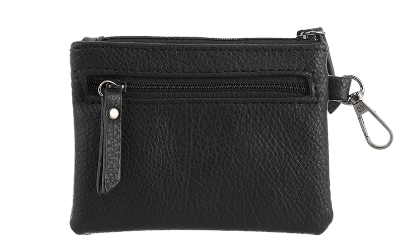 Black white portemonneetje Porto – afbeelding 3