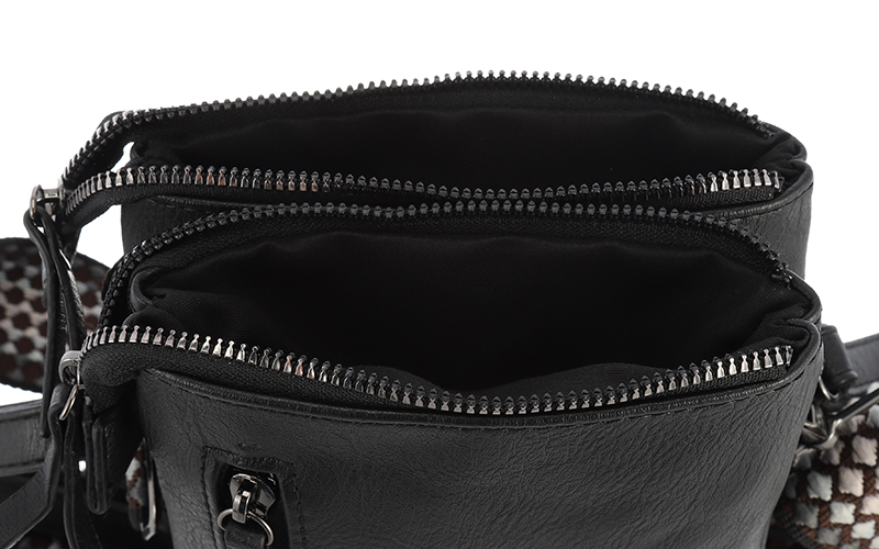 Black Telefoon- En Schoudertasje Tyler – afbeelding 5